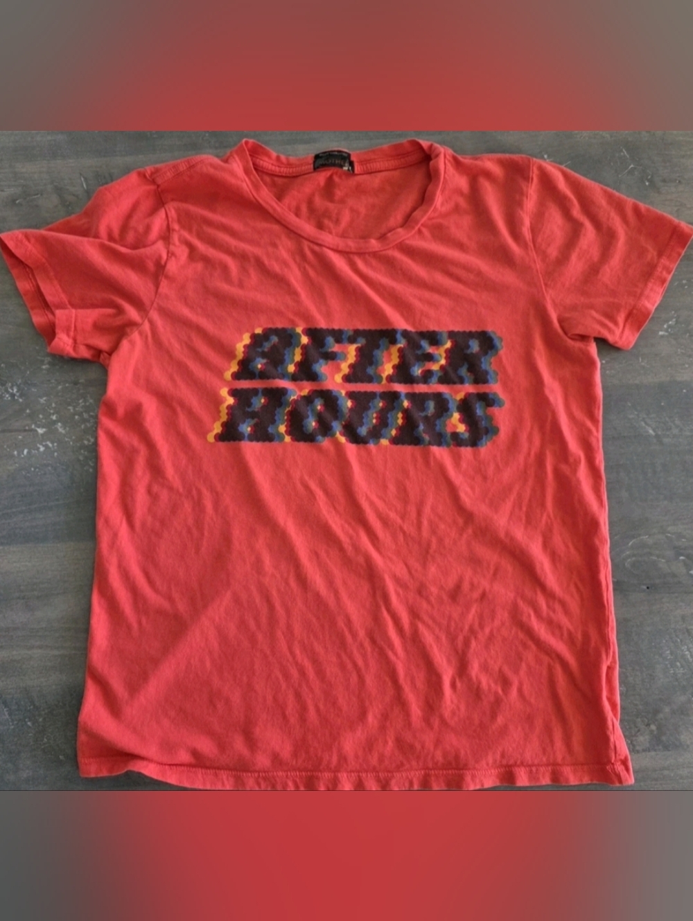 MOTHER T Shirt Size Small."After Hours" 100% Cotton